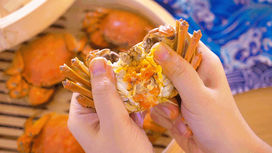 金风抽丰起膏蟹，恰是吃蟹好季候(图2)